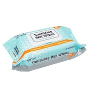 Karat Sanitizing Wipes, 1 pack of 80 wipes JS-W3000